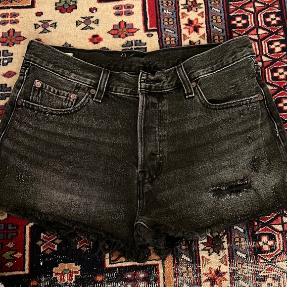 Levis 501 Shorts in lunar - Picture 3 of 6